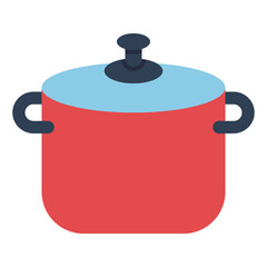 Obraz premium pot flat icon