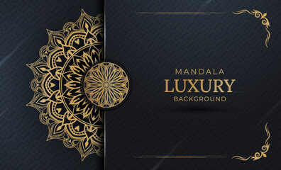 Luxury mandala pattern with abstract background design template for for print, poster, cover, fabric, textile, wallpaper, brochure, flyer, banner.
