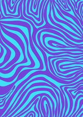 Fototapeta na wymiar Trippy Swirl Abstract Background