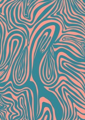 Trippy Swirl Abstract Background