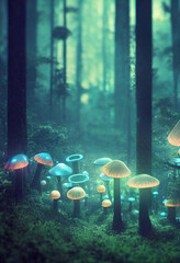 mushroom in the forest