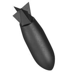 3d rendering illustration of a kinetic projectile