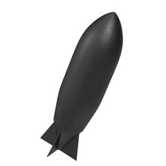 3d rendering illustration of a kinetic projectile
