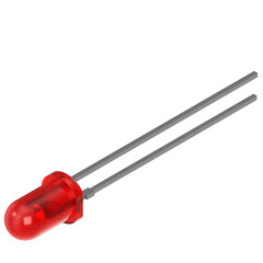 Fototapeta premium 3d rendering illustration of a LED diode
