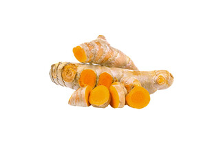 turmeric     isolated on transparent png