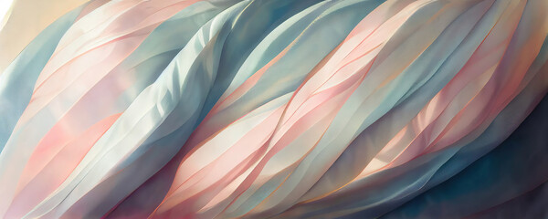 Abstract organic lines and shapes as panorama wallpaper background