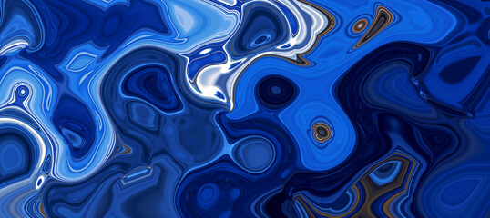 blue abstract illustration  wave background 