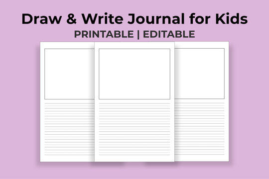 Draw & Write Journal for Kids