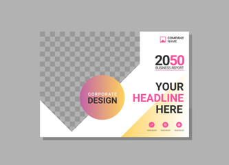 Modern Company horizontal Cover Business