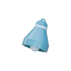 Bell isometric 3d render icon