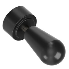 3d rendering illustration of a lever