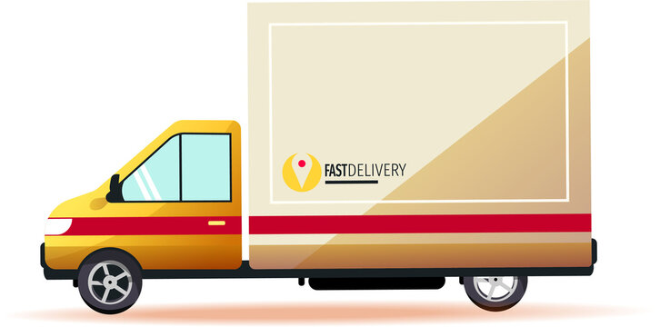 Delivery Van Illustration