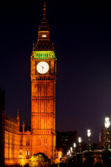Fototapeta na wymiar Ben Ben, Westminster, London, England