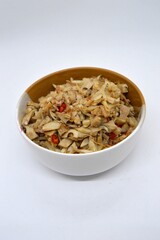 Pondok Cabe Ilir, Tangerang, Indonesia &ndash; October 05, 2022: Stir-fried Young Jackfruit Is Ready To Eat, Very Suitable To Eat With Warm Rice. With Selected Focus.