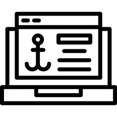 Anchor Text Icon