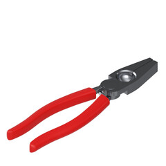 3d rendering illustration of linesman pliers