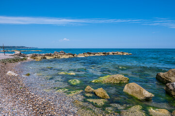 The beautiful beach of Calata Turchina