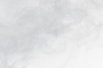Dense Fluffy Puffs of White Smoke and Fog on black Background, Abstract Smoke Clouds, Movement Blurred out of focus. Smoking blows from machine dry ice fly fluttering in Air, effect texture, png