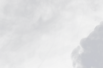 Dense Fluffy Puffs of White Smoke and Fog on black Background, Abstract Smoke Clouds, Movement Blurred out of focus. Smoking blows from machine dry ice fly fluttering in Air, effect texture, png