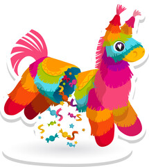 Pinata horse