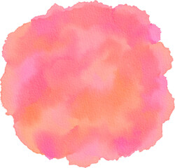 Watercolor Splash Circle Background