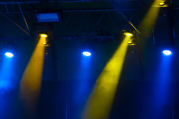  yellow and blue illuminate