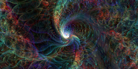 Fraktal Hintergrund Motiv für Internet und Druck Layout