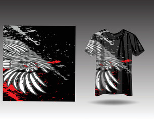 Tshirt sport grunge background for extreme jersey team  racing  cycling football gaming  backdrop