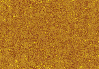Textured floral golden background for fabrics or interior solutions. Intertwined plant motifs for backgrounds or textures, holidays and events, wallpapers and textiles, fashion trends, prints, etc.