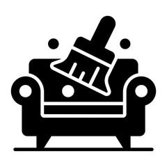 sofa cleaning Modern concepts design, Premium quality vector illustration concept. Vector symbol.