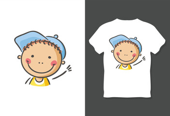 Happy creative t shirt.