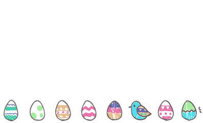 カラフル卵