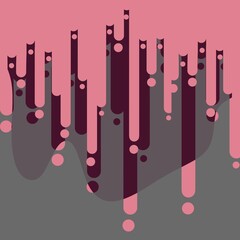 Abstract illustration with circles and drops.Illustration with abstract lines.Creative background,wallpaper,template. Bright colors and beautiful shapes in the background.