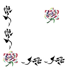 バラ　フレーム