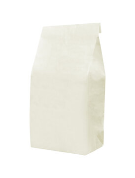 Recycle White Paper Bag