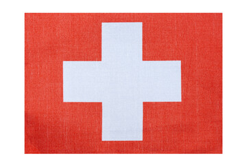 State flag of the country Switzerland, isolate