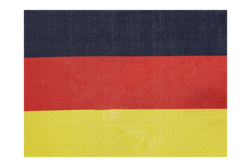 National flag of the country Germany, isolate