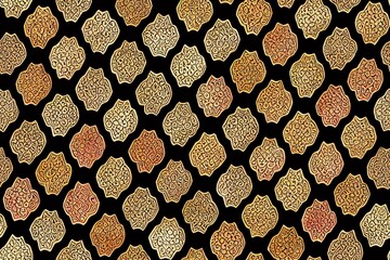 multi colored decorated hand drawn rendered traced embraided ornamental all over base background repeat pattern geometrical texture border ethnic tribal creative design