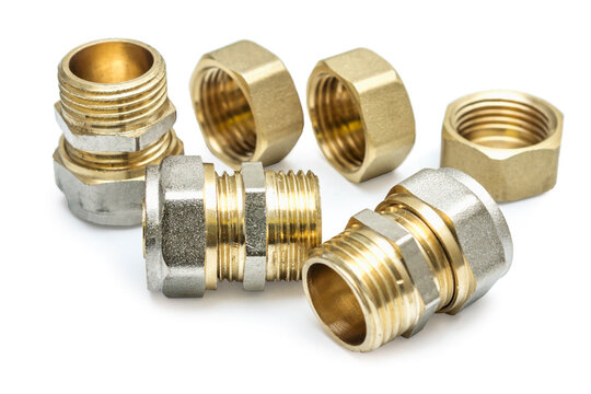 Brass fittings for various purposes for plumbing