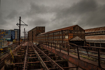 Abandoned steel plant in Bethlehem PA