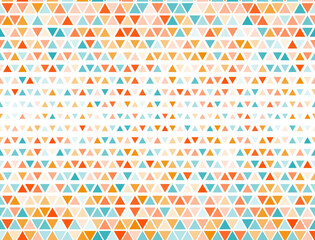 Contemporary triangles halftone vector. Fade triangular structure cover backdrop. Pixel
