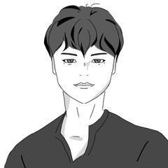 韓流スター風イケメン