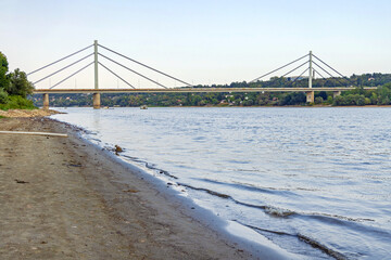 Danube River Liberty Bridge Novi Sad