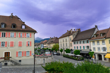 Altstadt von Bulle, Kanton Freiburg