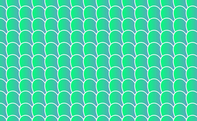green gradient with white line scale © Pec