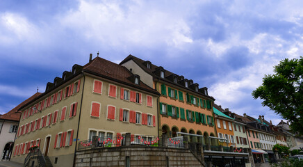 Altstadt von Bulle, Kanton Freiburg