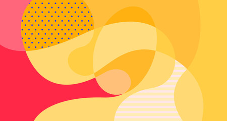 Vector colorful abstract liquid and fluid background for social media banner