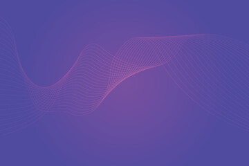 Abstract background with colorful wavy lines. Abstract Blue Purple gradient background design
