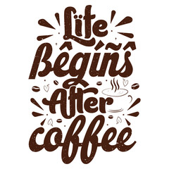 Coffee t shirt design, graphic design typography element. coffee lover will love these t-shirt.