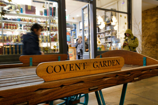 Covent Garden During Christmas Holidays